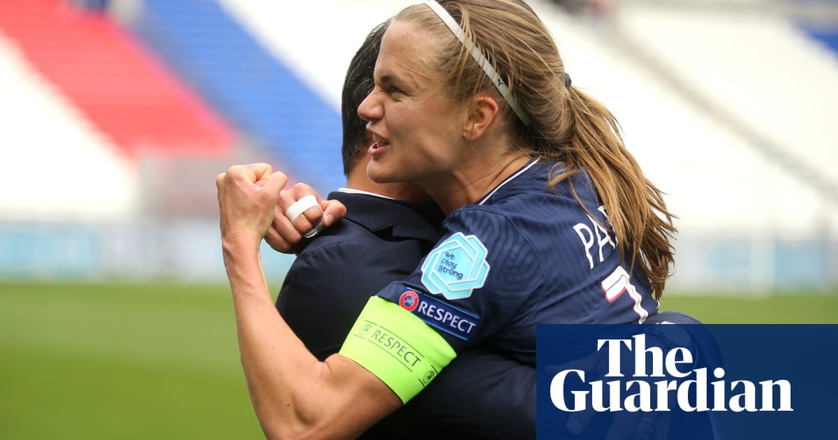 PSG Féminines win French league for first time, ending Lyon’s run of 14 titles