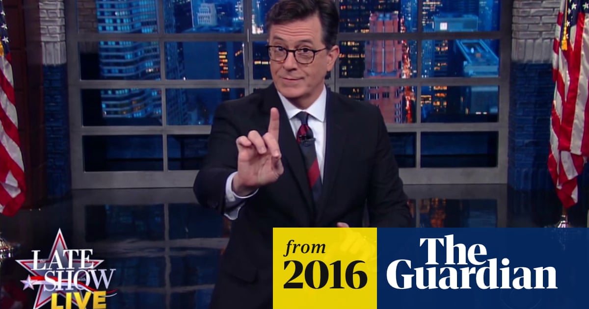 Stephen Colbert roasts Donald Trump's 'lies' after presidential debate ...