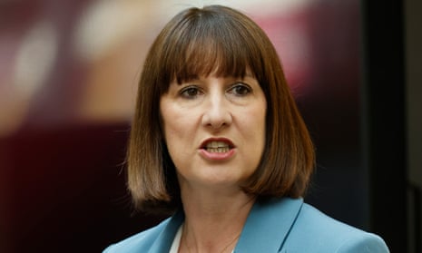The chancellor Rachel Reeves