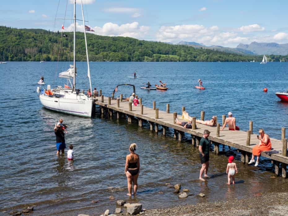 Rayrigg Meadow jetty, Windermere