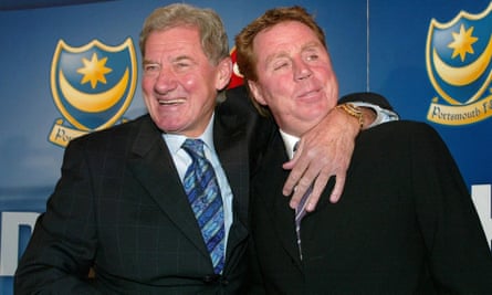 Milan Mandaric and Harry Redknapp.