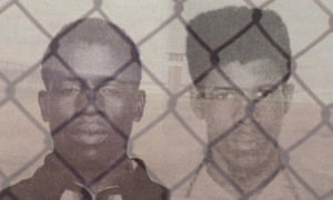 Herman Wallace and Albert Woodfox in the early 1970s.