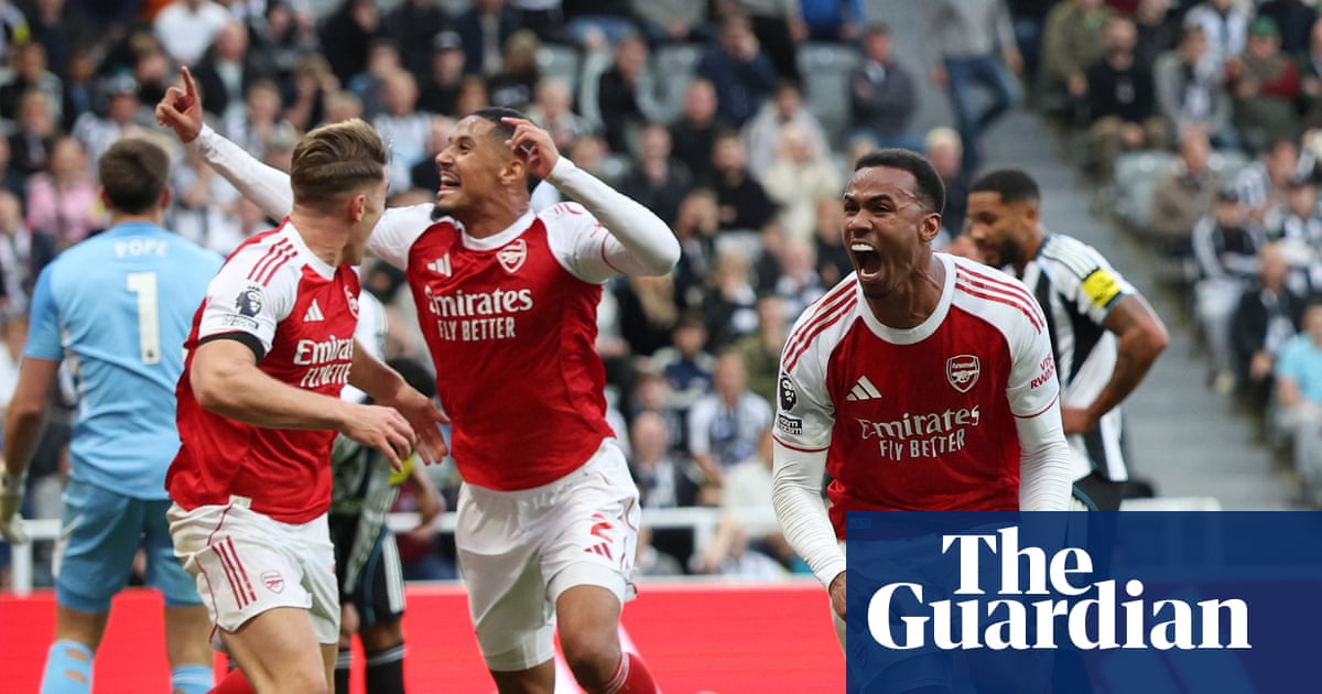 Gabriel Magalhaes stuns Newcastle with last-gasp comeback winner for Arsenal