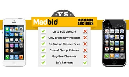Six Auction Sites Ads Banned Over Misleading Savings Claims