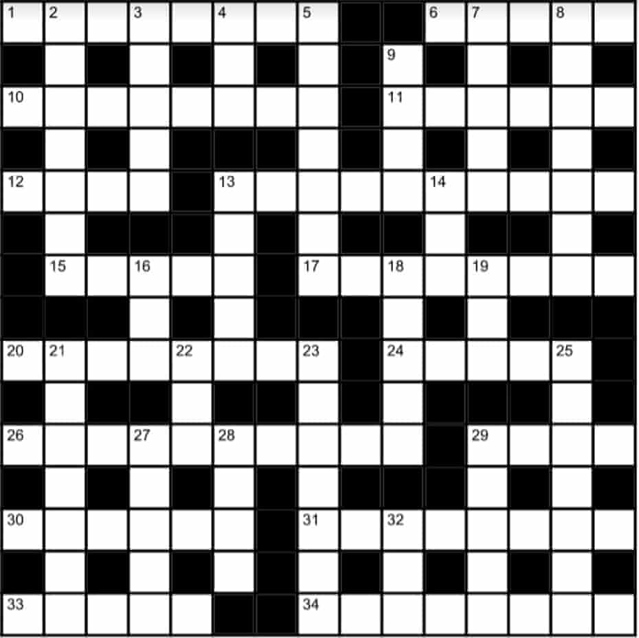 Genius crossword 203 | Crosswords | The Guardian