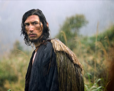 Adam Driver as Jesuit priest Francisco Garupe in Silence.