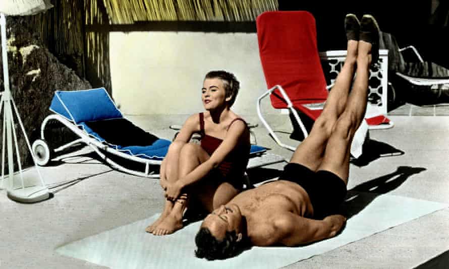 Jean Seberg and David Niven in Otto Preminger's 1958 film of Bonjour Tristesse.