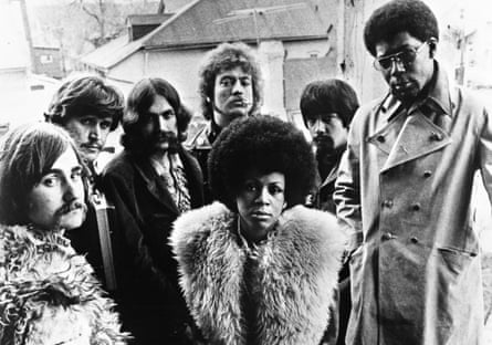 Rotary Connection, with Minnie Riperton at center.