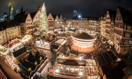 Frankfurt’s Christmas market is one of Germany’s largest.
