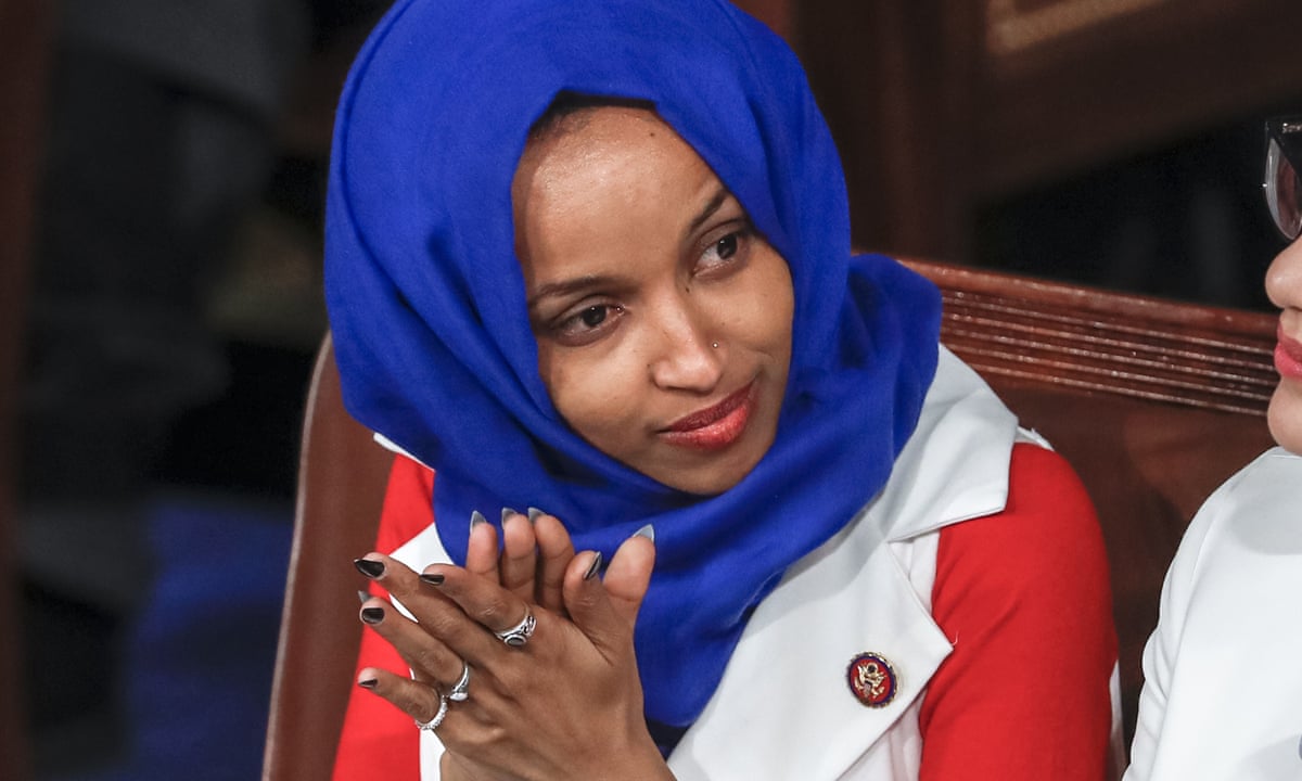 I know what intolerance looks like': Ilhan Omar takes her turn in the spotlight | Democrats | The Guardian