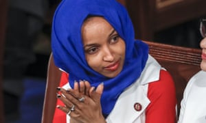 Ilhan Omar, listens to Donald Trump’s State of the Union speech. 2243.jpg?width=300&quality=85&auto=forma
