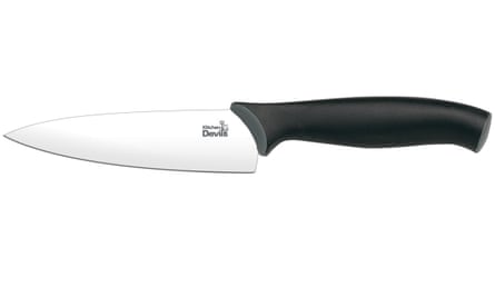 Kitchen Devils large cook’s knife.