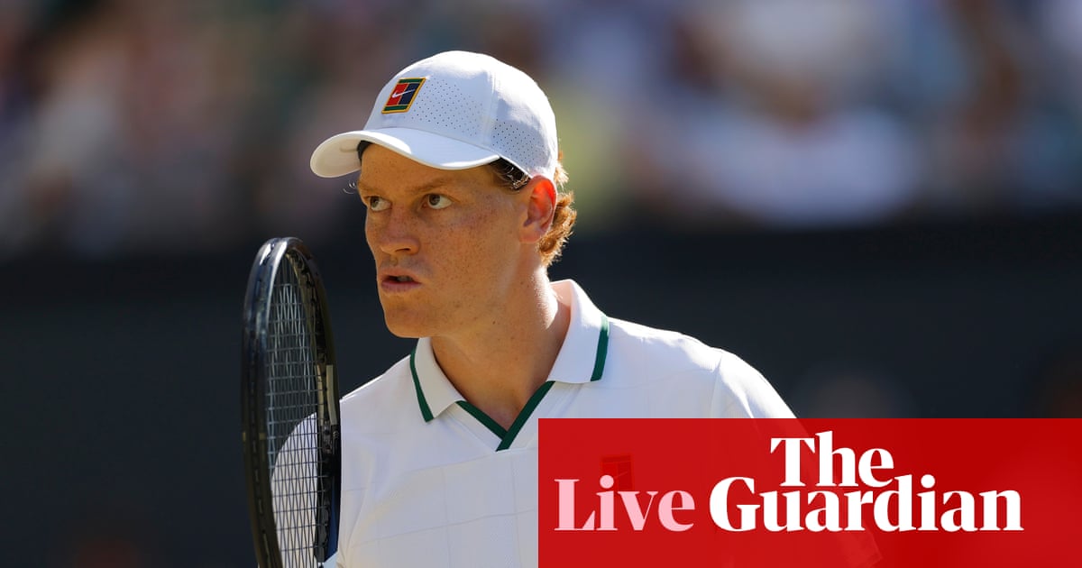 Jannik Sinner v Alexander Zverev: Wimbledon men’s singles final – live