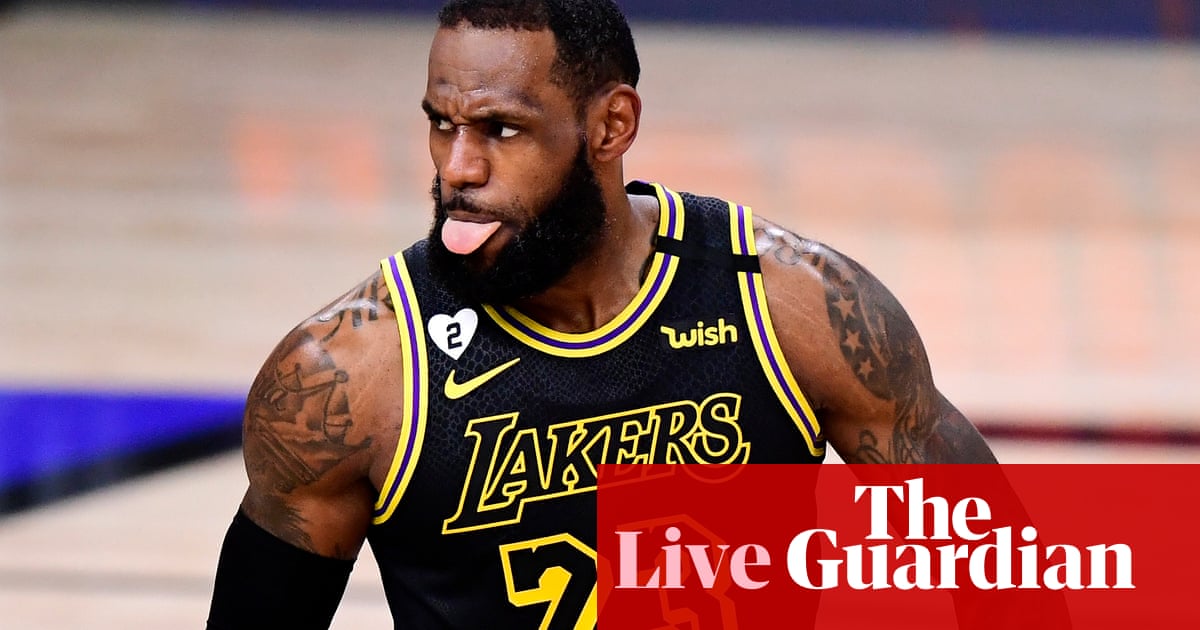 NBA finals Game 3: Los Angeles Lakers v Miami Heat – live!