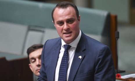 The economics committee chair Tim Wilson has been accused of authorising a partisan campaign against Labor’s franking credits policy