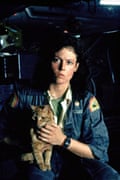 Ellen Ripley (Sigourney Weaver) in 1979’s Alien