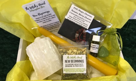 A subscription box from The Witches Heart.