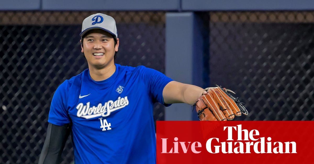 World Series Game 6: Los Angeles Dodgers v Toronto Blue Jays – live buildup