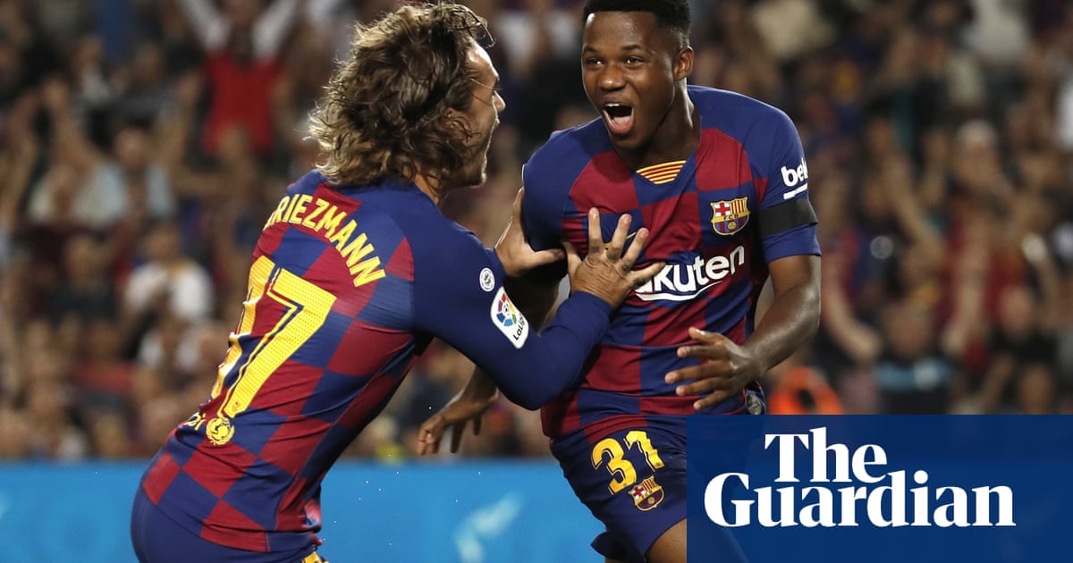 European roundup: Sixteen-year-old Ansu Fati stars in Barcelona win