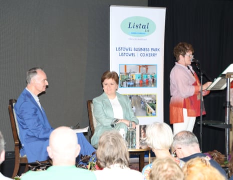 Nicola Sturgeon at the Listowel book festival at the Listowel Arms Hotel, Co Kerry.