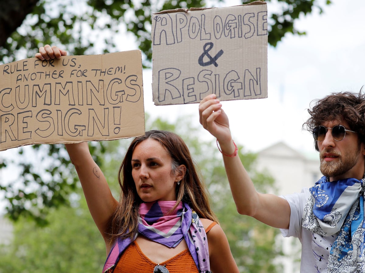 Constituents V Cummings Just Three Emails From Hundreds Were In Support Of Him Politics The Guardian