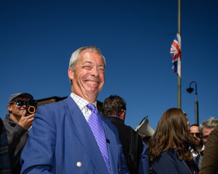 Leader of the Reform UK Party Nigel Farage