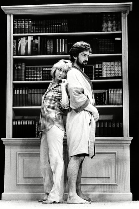 Felicity Kendal and Roger Rees in The Real Thing by Tom Stoppard at the Strand theatre, London.