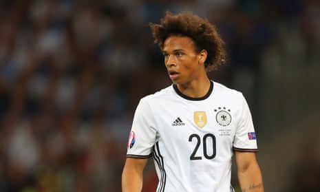 Schalke’s Leroy Sané has four caps for Germany. 