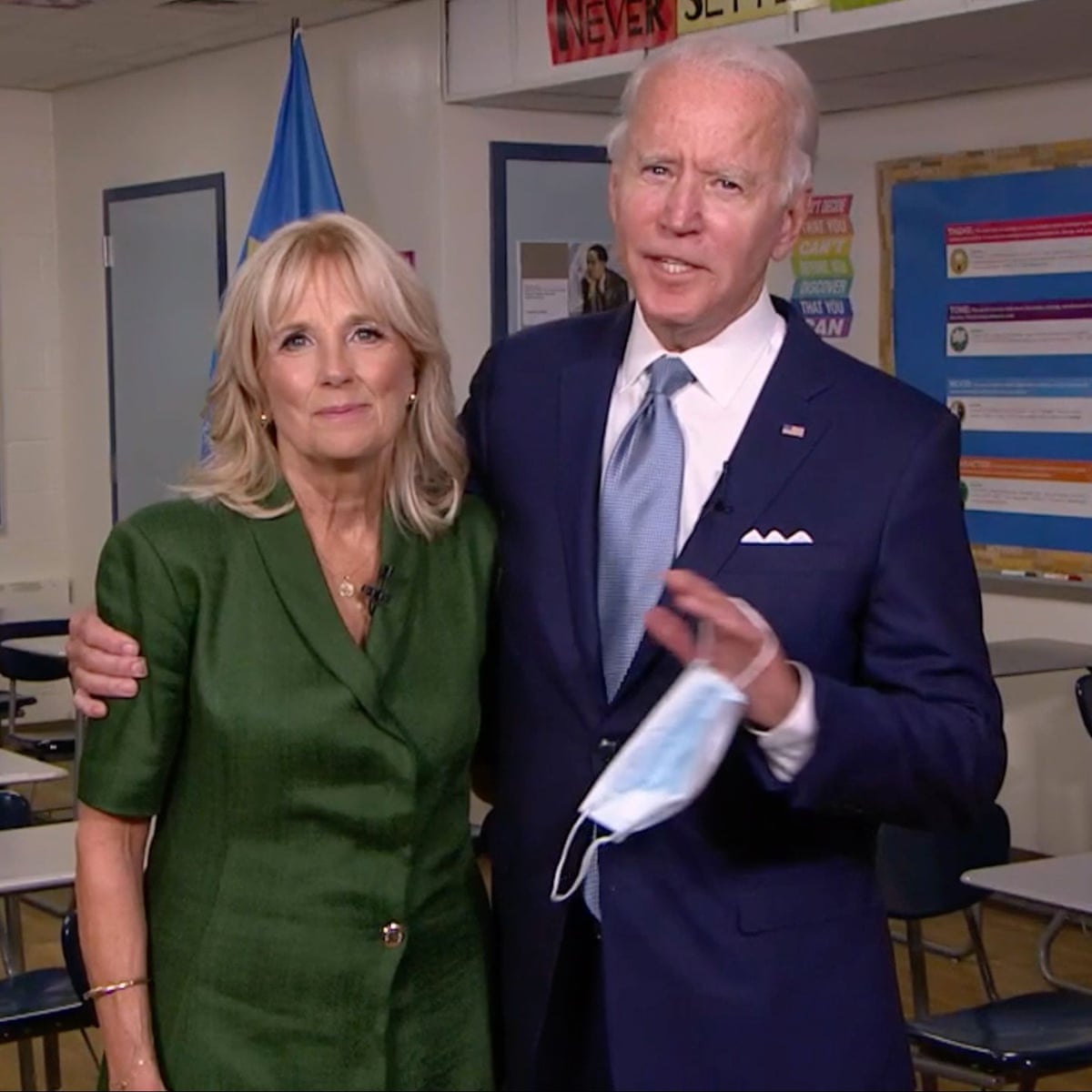 Democratic Convention Jill Biden Closes Second Night As Joe Formally Secures Nomination As It Happened Us News The Guardian