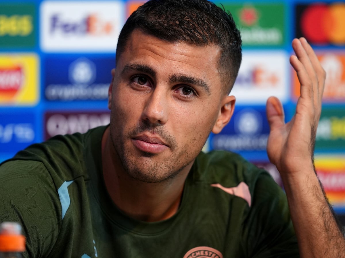 Manchester City's Rodri warns players close to striking over volume of games | Manchester City | The Guardian