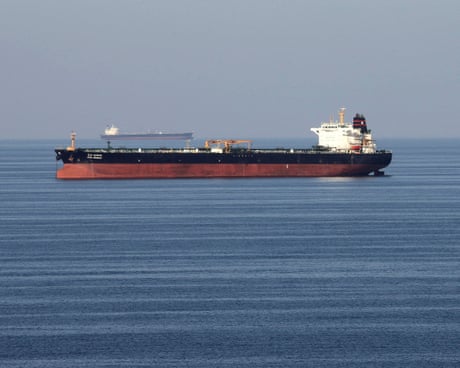 FILE PHOTO: Oil tankers pass through the Strait of Hormuz, December 21, 2018. REUTERS/Hamad I Mohammed/File Photo