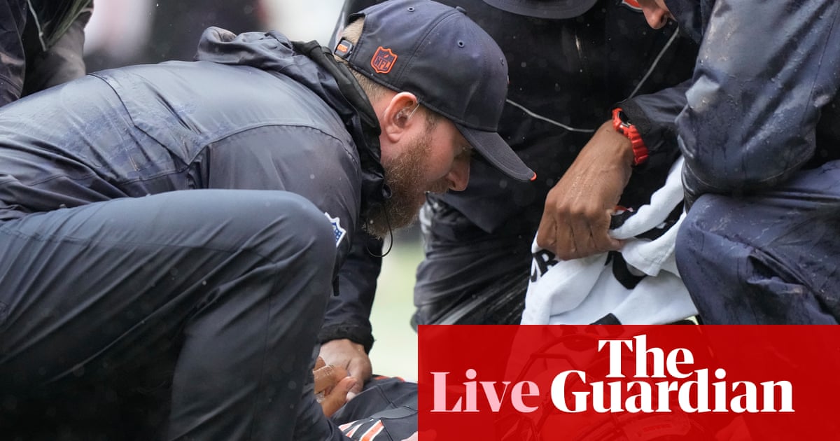 NFL week two: Vikings v Bears, Bengals v Texans and more – live