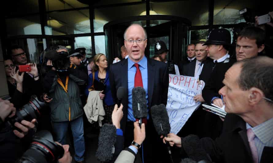 George Entwistle, then director general of the BBC, after attending a Commons culture committee in October 2012.