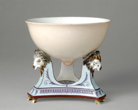 Personally modelled by the queen? … a porcelain cup in the shape of a breast.