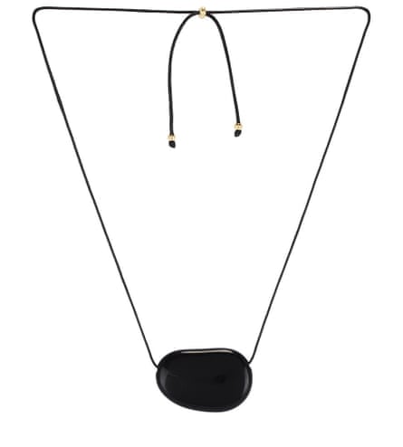 product photo of black necklace