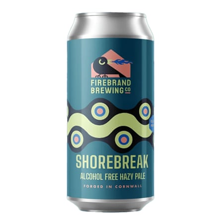 Firebrand Brewing Co ‘Shorebreak’ Alcohol Free Hazy Pale Ale (0.5% ABV)