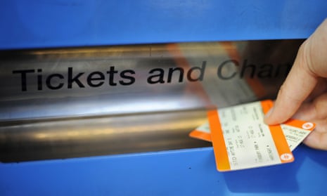 Tickets coming out of machine
