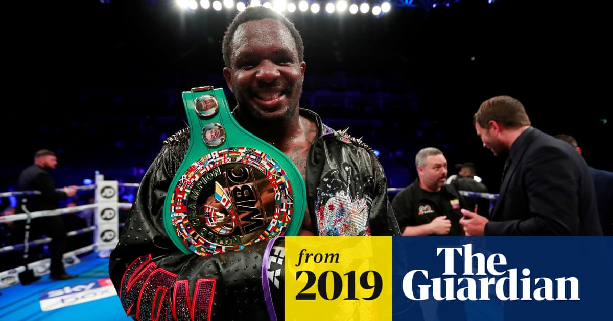 Dillian Whyte facing lengthy ban from boxing after 'failed drugs test'