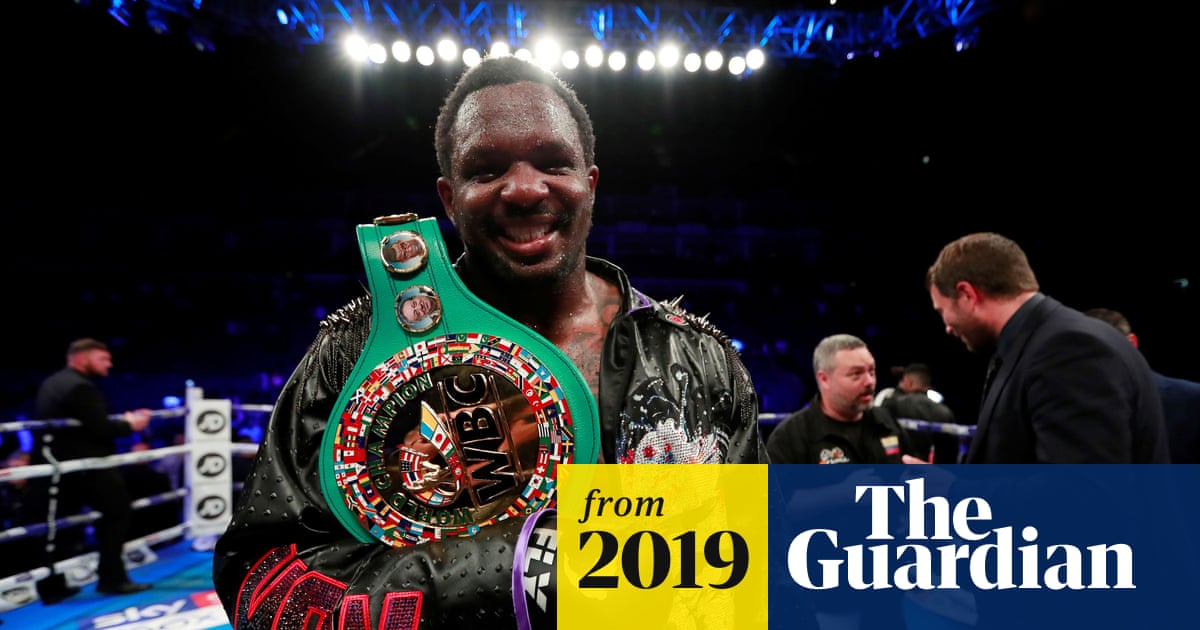 Dillian Whyte facing lengthy ban from boxing after 'failed drugs test'