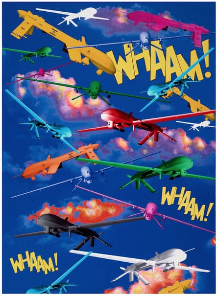 Gaza Sky II by Laila Shawa