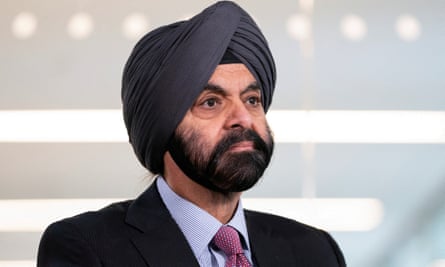 World Bank president Ajay Banga.