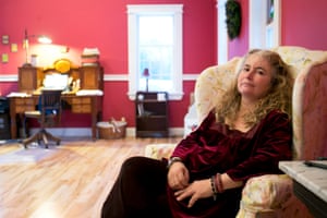 Lauren Slater at her home in Massachusetts