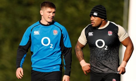 Kyle Sinckler and Owen Farrell prepare for the pivotal meeting with Wales.