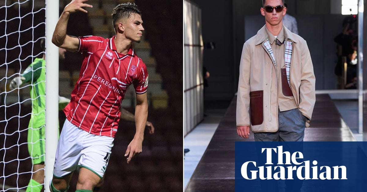 Lincolns Lewis Montsma: Its not easy to do modelling and football
