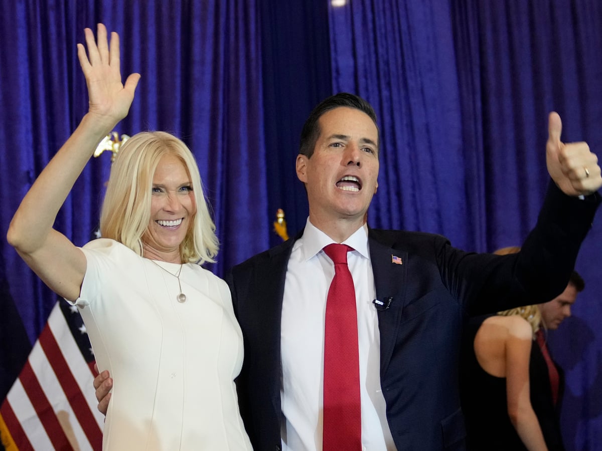 Republican Bernie Moreno takes Ohio Senate seat from Democrat Sherrod Brown | US elections 2024 | The Guardian