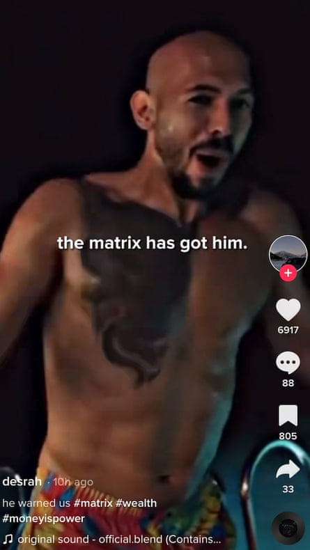 ‘The Matrix has got him,’ claimed one TikTok post after Andrew Tate’s arrest.