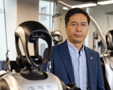 Song-Chun Zhu, a Chinese computer scientist and applied mathematician known for his work in computer vision, cognitive artificial intelligence and robotics, Beijing University, China, 10 July 2025.