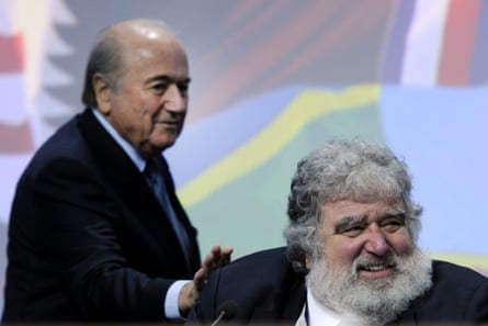 Sepp Blatter (left) and Chuck Blazer