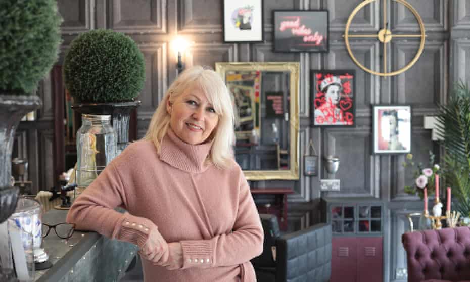 Dennie Smith, owner of Croydon’s Vintage 62 hair salon, which is opening on Monday.