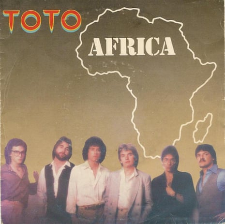 The sleeve of Africa by Toto.